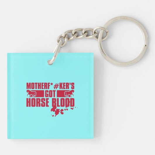 Horsebloed Sleutelhanger (Achterkant)