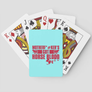 Horsebloed Speelkaarten