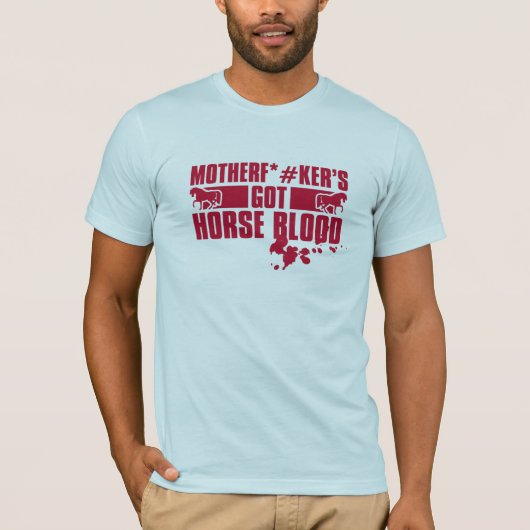 Horsebloed T-shirt (Voorkant)