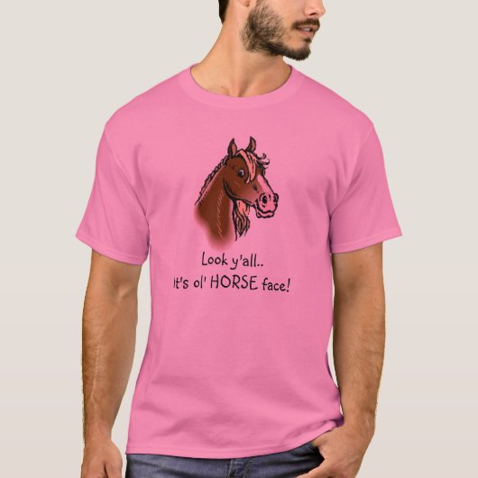 Horseface, kijk jullie allemaal.. het is het oude  t-shirt (Voorkant)