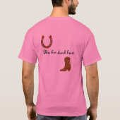 Horseface, kijk jullie allemaal.. het is het oude  t-shirt (Achterkant)