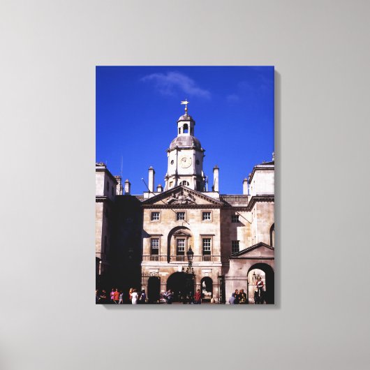 Horseguards Whitehall Canvas Afdruk (Voorkant)