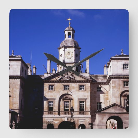 Horseguards Whitehall Vierkante Klok (Voorkant)