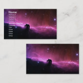 Horsehead Nebula Barnard 33 NASA Visitekaartje (Voorkant / Achterkant)