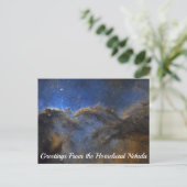 Horsehead Nebula Briefkaart (Staand voorkant)