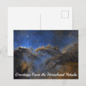 Horsehead Nebula Briefkaart (Voorkant / Achterkant)