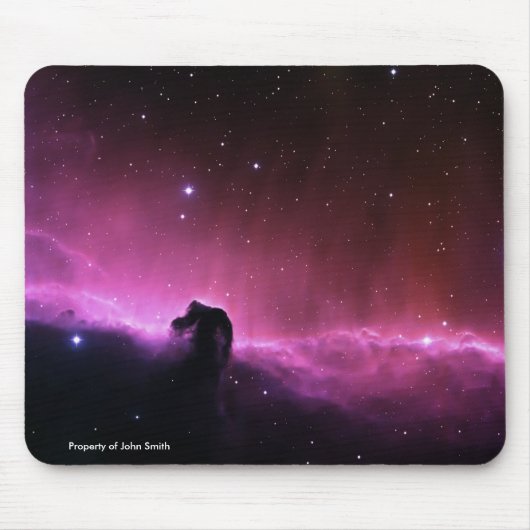 Horsehead Nebula Custom Mousepad Muismat (Voorkant)