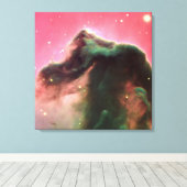 Horsehead Nebula - Geweldige ruimte Afbeeldingen Canvas Afdruk (Insitu (Houten vloer))