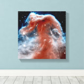Horsehead Nebula Infrarood - Hubble Space Photo Canvas Afdruk (Insitu (Houten vloer))