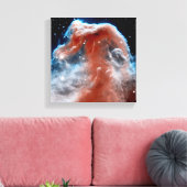 Horsehead Nebula Infrarood - Hubble Space Photo Canvas Afdruk (Insitu (Woonkamer))