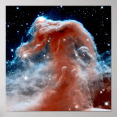 Horsehead Nebula Infrarood - Hubble Space Photo Poster (Voorkant)