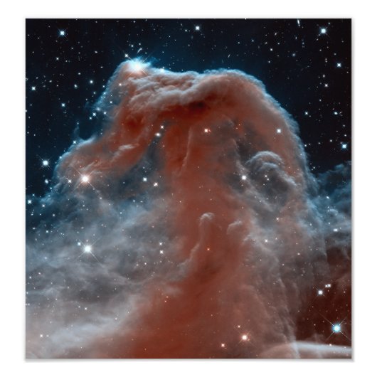 Horsehead Nebula Space Astronomie Foto Afdruk (Voorkant)