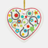 Horsehoe Heart Ornament (Voorkant)