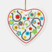 Horsehoe Heart Ornament (Achterkant)