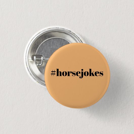 #horsejokes button (Voorkant /achterkant)