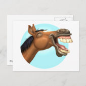 Horselaugh Briefkaart (Voorkant / Achterkant)