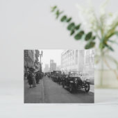 Horseless Carriage Parade, Los Angeles, Verenigde  Briefkaart (Staand voorkant)