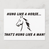 Horseman Briefkaart (Voorkant)