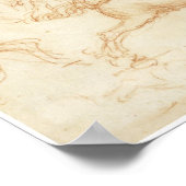 Horseman Galloping, Leonardo da Vinci Poster (Hoek)