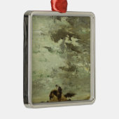 Horseman Metalen Ornament (Rechts)