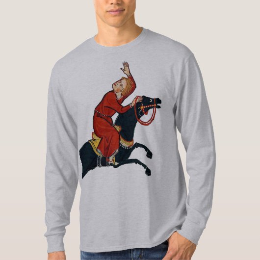 Horseman Waving T-shirt (Voorkant)