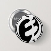 Horsemen Gye Nyame Ronde Button 5,7 Cm (Voorkant /achterkant)