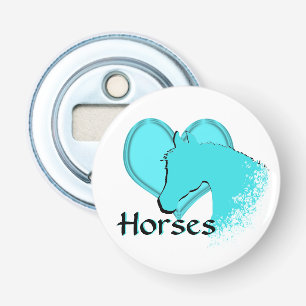 Horsen III (aqua) Button Flesopener