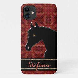 Horsen VIII (maroon) Case-Mate iPhone Case