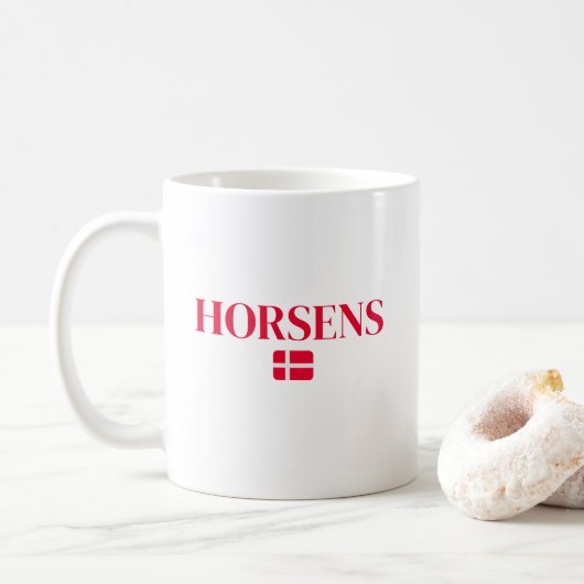 HORSENS Denemarken Koffiemok (Met donut)