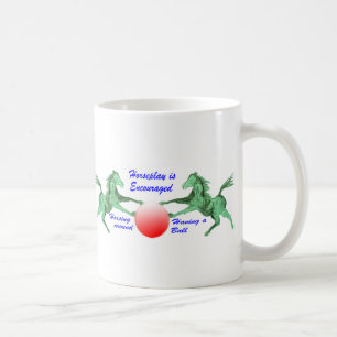 Horseplay wordt aangemoedigd koffiemok