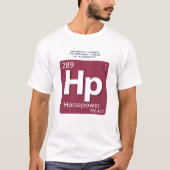 Horsepower ELEMENT T-Shirt (Voorkant)