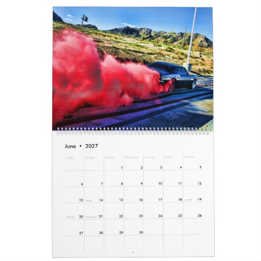 Horsepower Hotrod Calendar 2017 Kalender (Jun 2027)