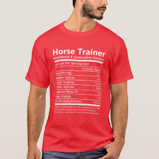 Horserainer voedzaam en onmiskenbaar t-shirt