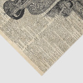 Horseriding Saddle Dictionary Art Tissuepapier (Detail)