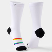Horses Are In My DNA Rainbow Crew Socks Sokken (Gebogen)