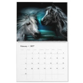 Horses Art Calendar Kalender (Feb 2027)