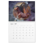Horses Art Calendar Kalender (Mar 2027)