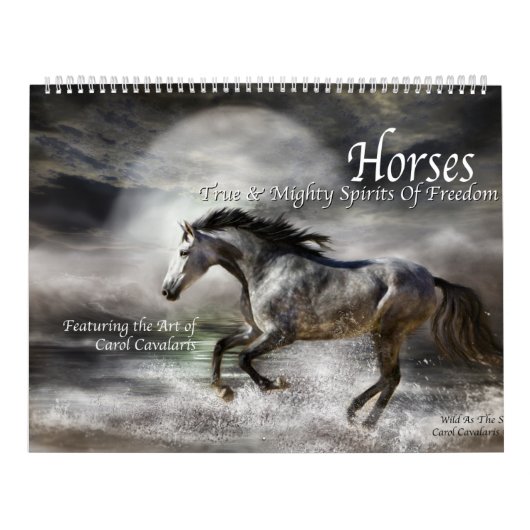 Horses Art Calendar Kalender (Hoes)