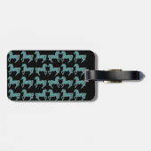 Horses Bagagelabel (Achterkant horizontaal)