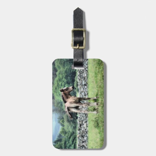 HORSES BAGAGELABEL (Voorkant verticaal)