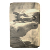Horses Bath Mat (Voorkant Verticaal)