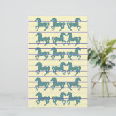 Horses Briefpapier (Staand voorkant)