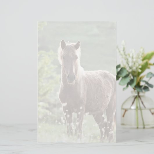 Horses Briefpapier (Staand voorkant)