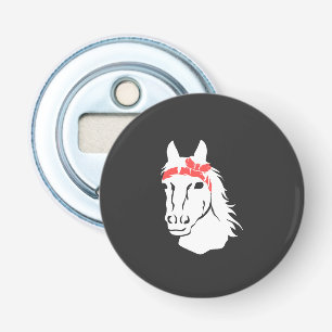 Horses Button Flesopener