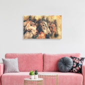 Horses Canvas Afdruk (Insitu (Woonkamer))