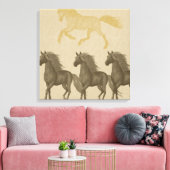 Horses Canvas Afdruk (Insitu (Woonkamer))
