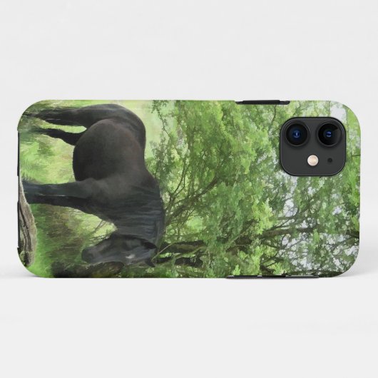 HORSES Case-Mate iPhone CASE (Achterkant (horizontaal))