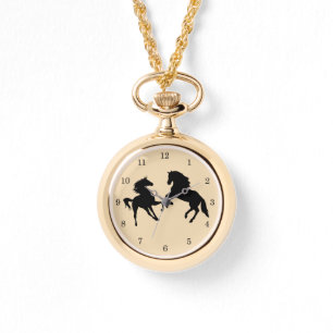 Horses Couple Watch Cft Horloge