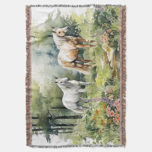 Horses deken (Voorkant Verticaal)