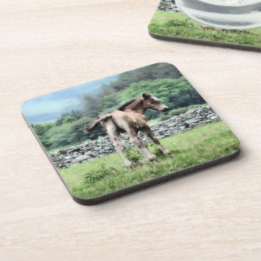 HORSES DRANKJES ONDERZETTER (Linkerzijde)